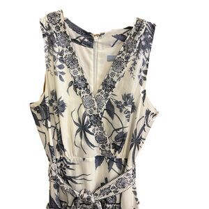 Antonio Melani Belinda Maxi Chinoiserie Lined Dress Floral 2 NWT Wedding Beach